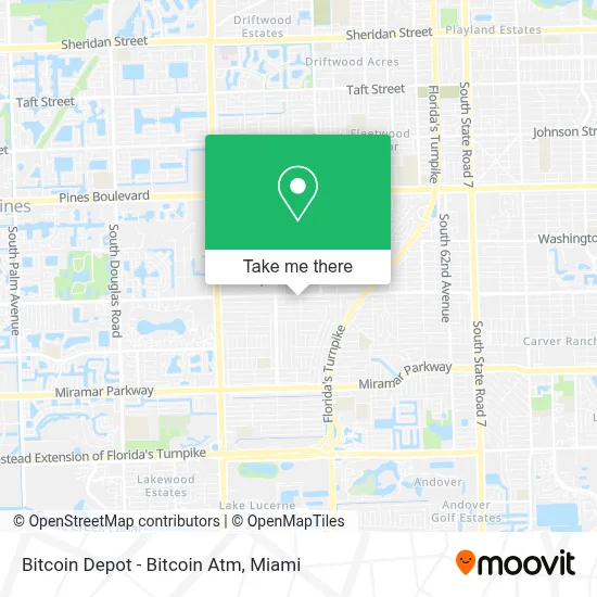 Bitcoin Depot - Bitcoin Atm map