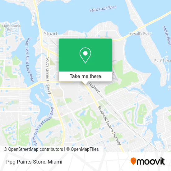 Ppg Paints Store map