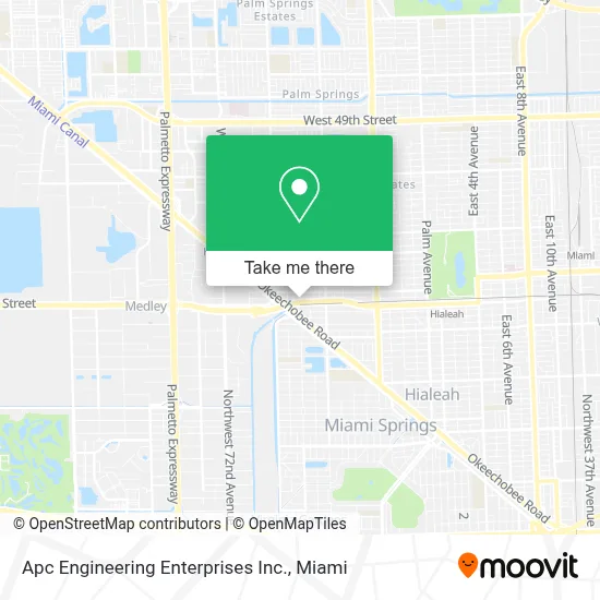 Apc Engineering Enterprises Inc. map