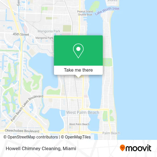 Howell Chimney Cleaning map