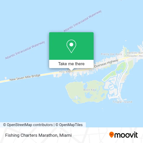 Fishing Charters Marathon map