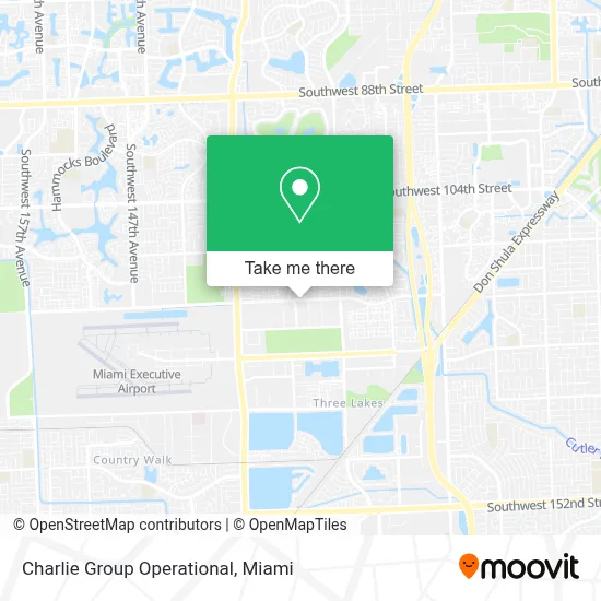 Charlie Group Operational map