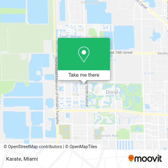 Karate map