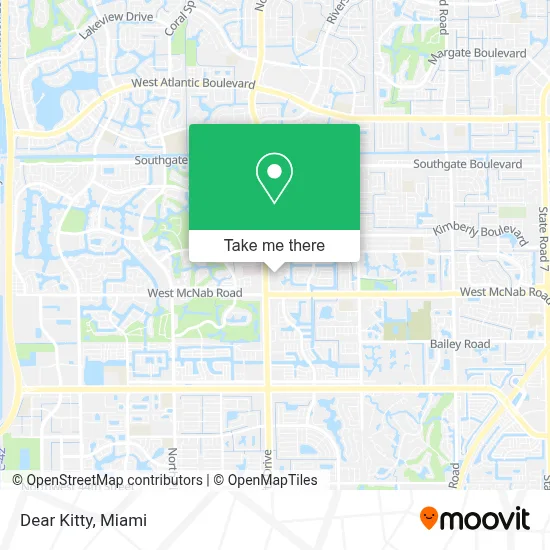 Dear Kitty map
