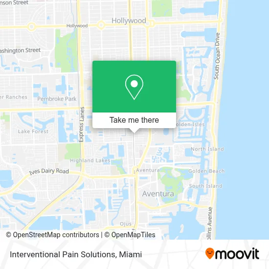 Interventional Pain Solutions map