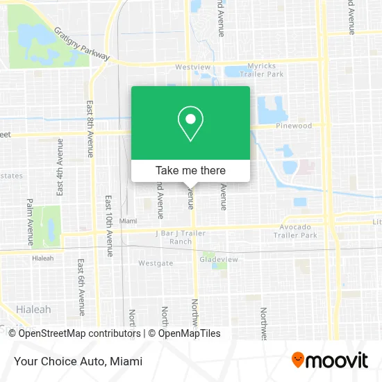 Your Choice Auto map