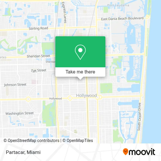 Partacar map