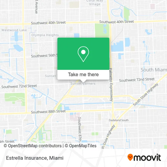 Estrella Insurance map