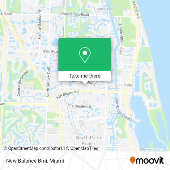 New Balance Bmi map