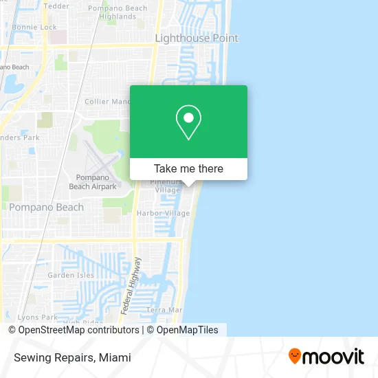 Sewing Repairs map