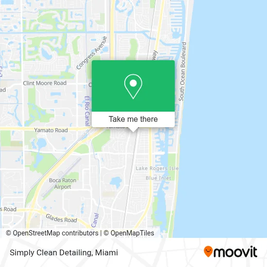 Simply Clean Detailing map