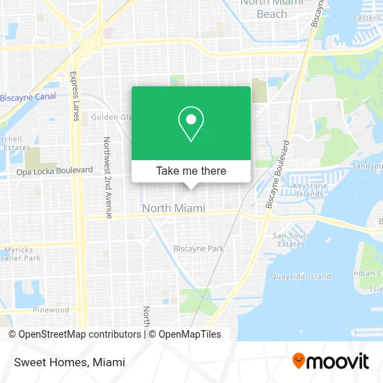 Sweet Homes map