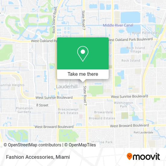 Fashion Accessories map