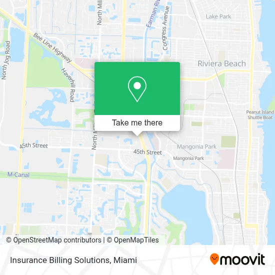 Insurance Billing Solutions map