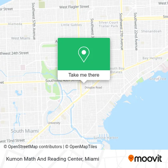 Kumon Math And Reading Center map