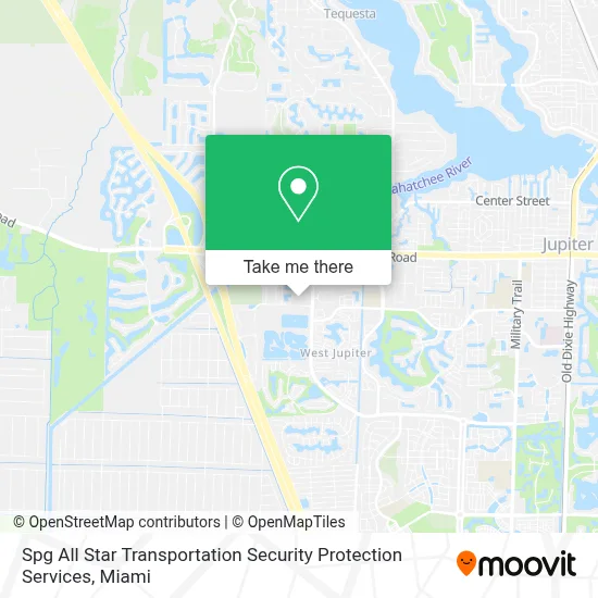 Spg All Star Transportation Security Protection Services map