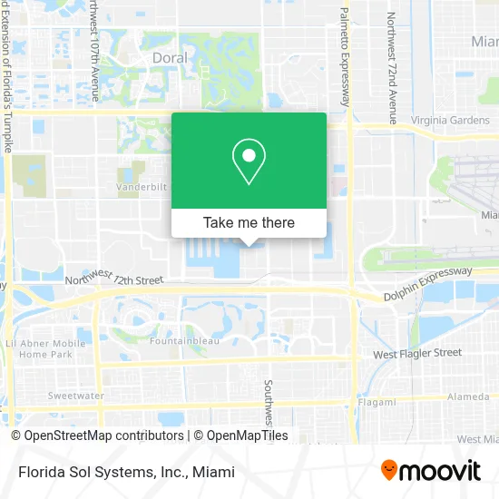 Florida Sol Systems, Inc. map