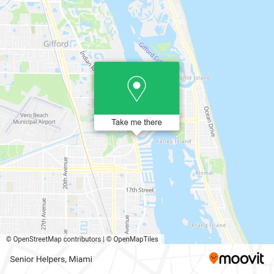 Senior Helpers map