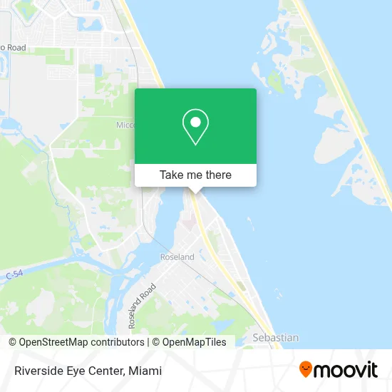Riverside Eye Center map