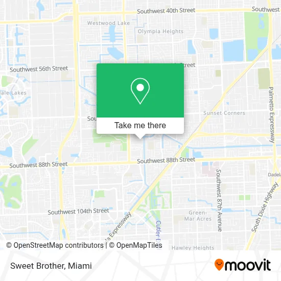 Sweet Brother map