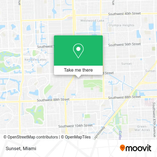 Sunset map