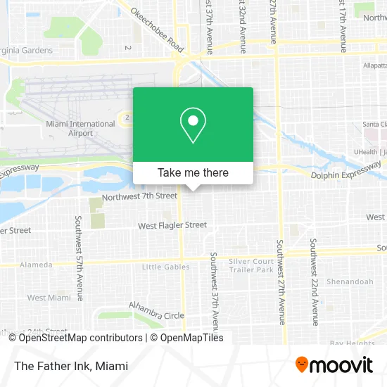 The Father Ink map