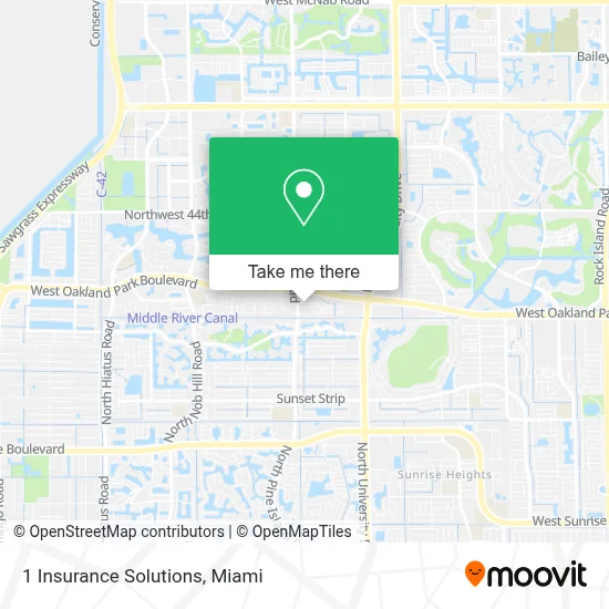 1 Insurance Solutions map