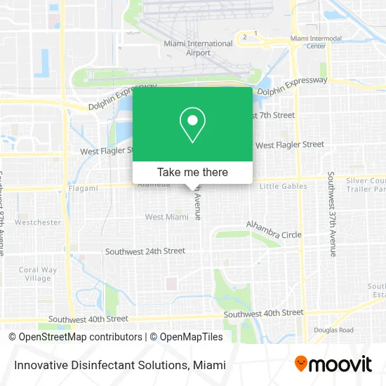 Innovative Disinfectant Solutions map