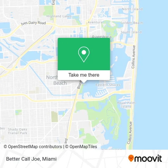 Better Call Joe map