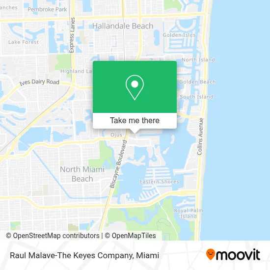 Raul Malave-The Keyes Company map