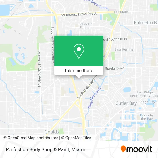 Perfection Body Shop & Paint map