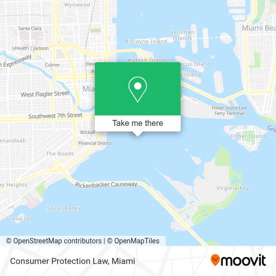 Consumer Protection Law map