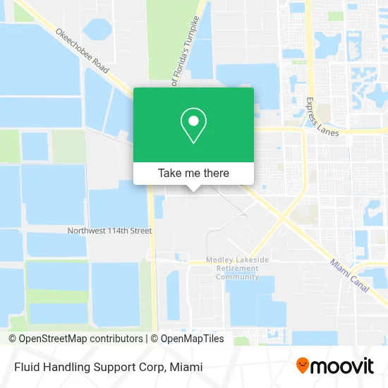 Fluid Handling Support Corp map