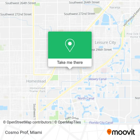 Cosmo Prof map