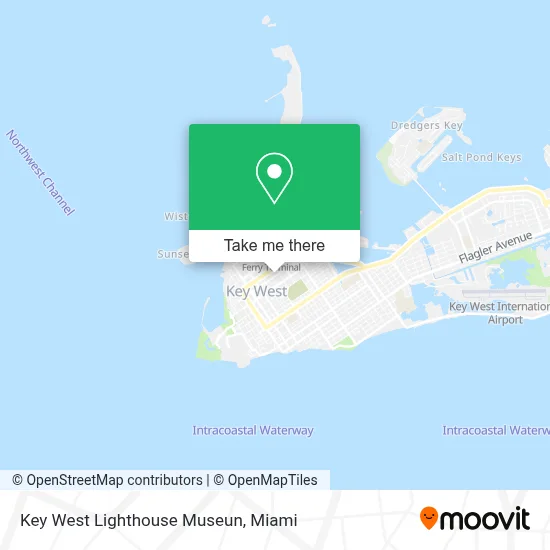 Key West Lighthouse Museun map