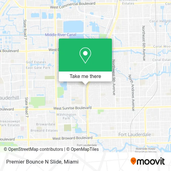Premier Bounce N Slide map