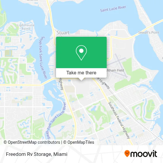 Freedom Rv Storage map