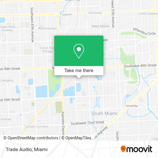 Trade Audio map