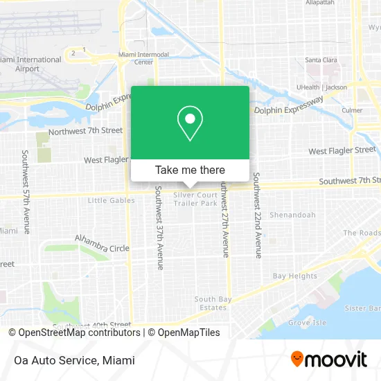Oa Auto Service map