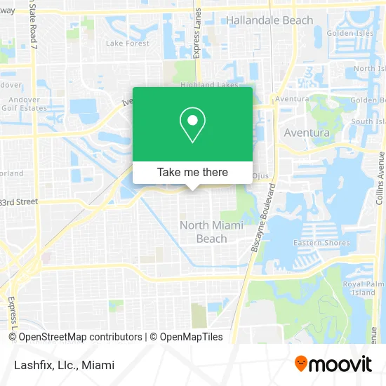 Lashfix, Llc. map