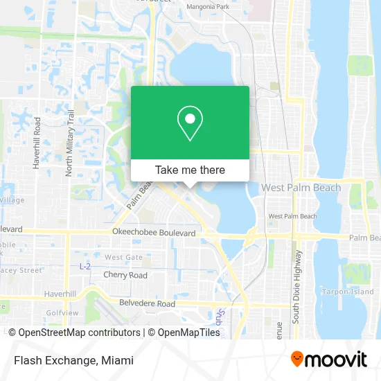 Flash Exchange map