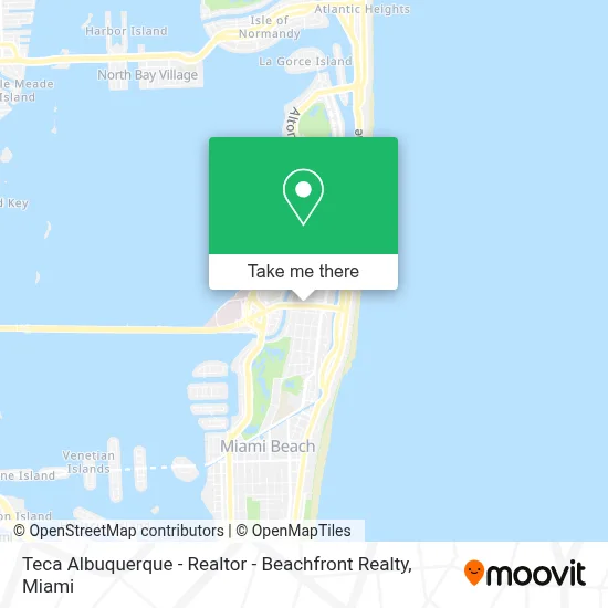 Teca Albuquerque - Realtor - Beachfront Realty map