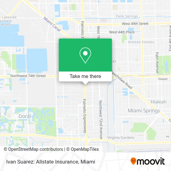 Ivan Suarez: Allstate Insurance map