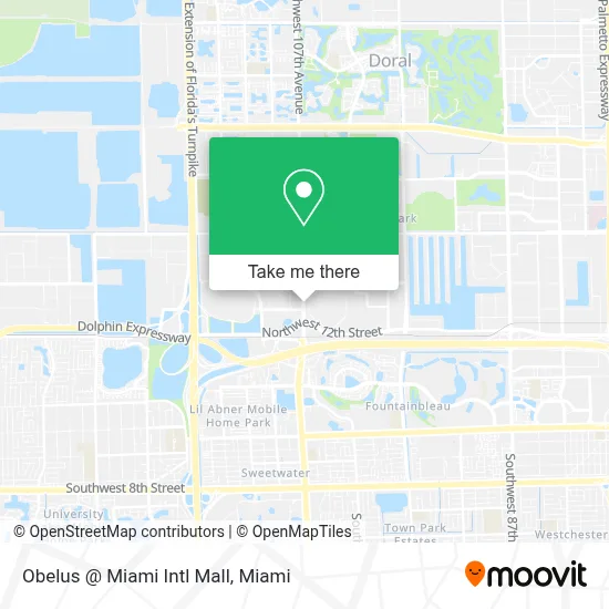 Obelus @ Miami Intl Mall map