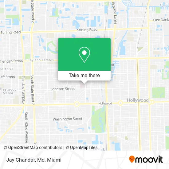 Jay Chandar, Md map