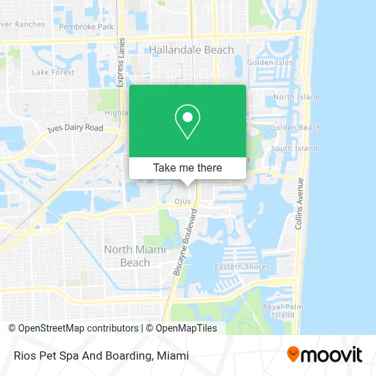 Rios Pet Spa And Boarding map