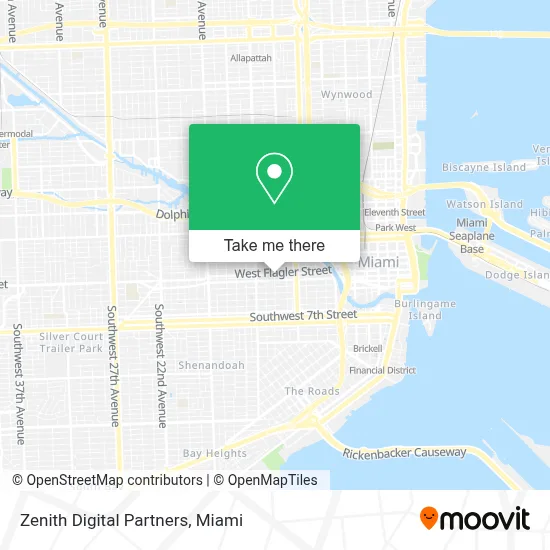 Zenith Digital Partners map
