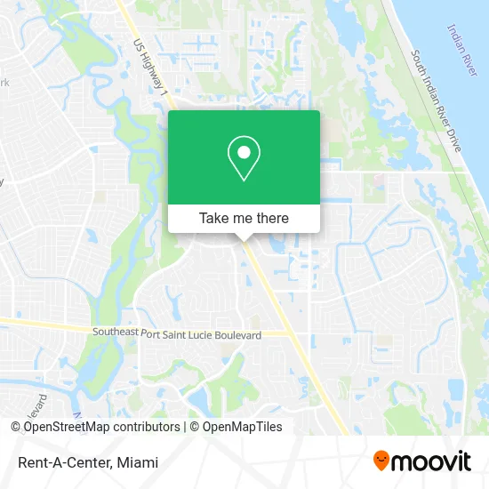 Rent-A-Center map