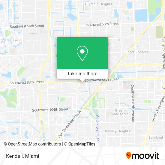 Kendall map
