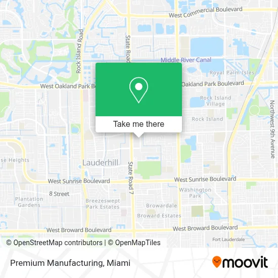 Premium Manufacturing map